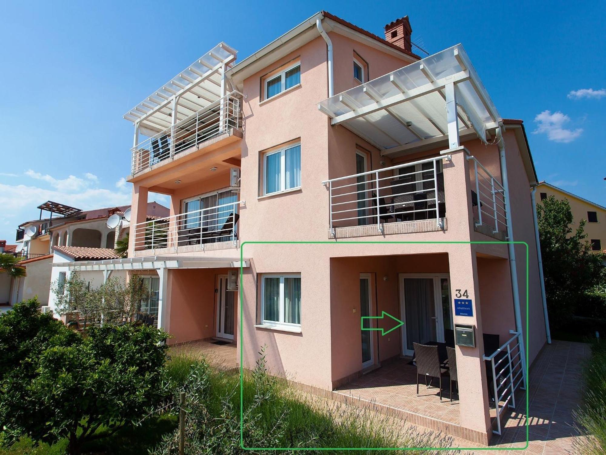 Apartments Villa Brioni I Fažana Kamer foto
